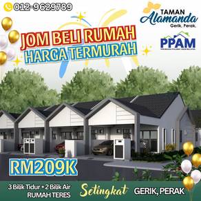Rumah Teres Harga Termurah di Gerik!!!! 🏡