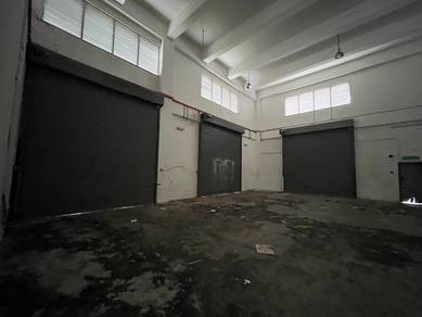 Meranti Jaya Puchong Link Factory for Rent- 1.5 Storey,25x80, 2000sqft