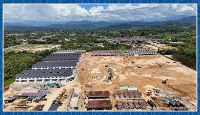 New-2-storey-Terraced-House-for-sale-Tuaran-Sabah-1