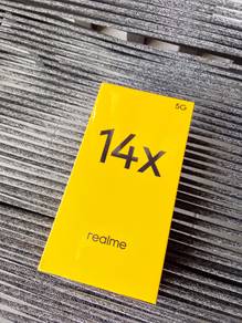 Realme 14x 5G (8+10GB+128GB) Ori New Baru MY Set