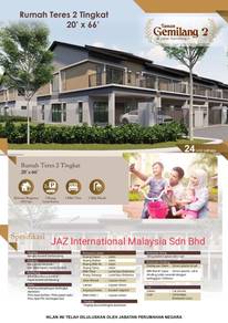Double Storey Terrace Taman Gemilang Dengkil for sale