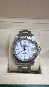 Used Rolex Explorer 2 | White Dial 16570 - 1998