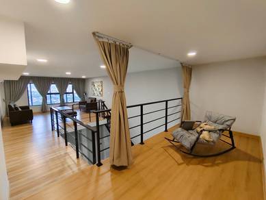 Arte cheras duplex 2room fully furnished extension big size