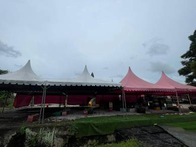 Khemah niaga saiz 20x20 untuk dijual!