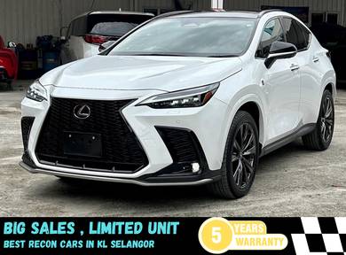 Lexus NX 350 2.4 F SPORT AWD (A) 5A PREFECT