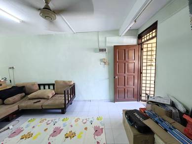 Taman Johor Jaya @ Double storey low cost unit @ For sales