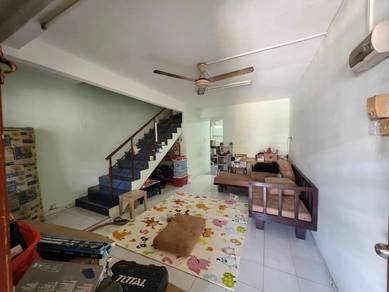 Taman Johor Jaya @ Double storey low cost unit @ For sales