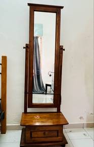 Meja makeup cermin + drawer