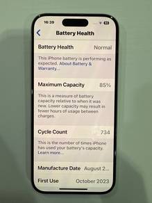 iPhone 15 pro white 256G