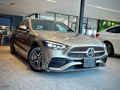 Mercedes C200 1.5 AMG LINE (A) Titanium Gold
