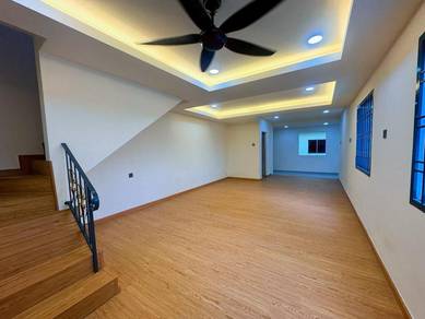 2 Sty LC Corner Jalan Pulasan Fully Renovated Extend Taman Kota Masai