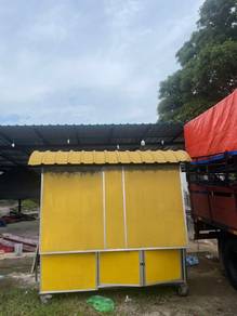 Stall burger untuk dilepaskan!