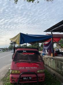 Lori untuk scrap dan spare parts.