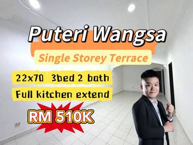 Puteri Wangsa Single Storey Full extend