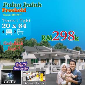 New-1-storey-Terraced-House-for-sale-Pulau-Indah-(Pulau-Lumut)-Selangor