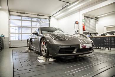 KW V3 ST XA suspension PORSCHE CAYMAN
