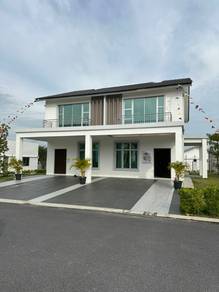 Freehold 100% Full Loan@Double Storey Teracce in Jasin Bestari