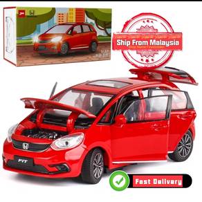 1:32 Scale Honda Fit Alloy Model Car Vehicles Toy