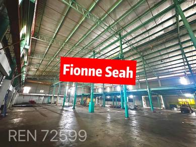 Detached Factory @ Perai Prai Industrial Park | 47,600sf B/U | 2000AMP