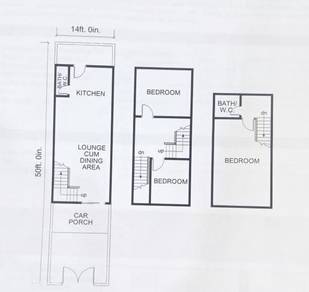 3sty terrace house, Jln Bunga Kemboja, Tmn Muda, Ampang