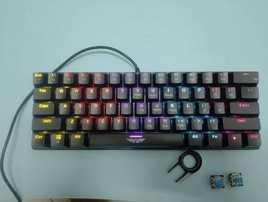 Mechanical switch keyboard gaming