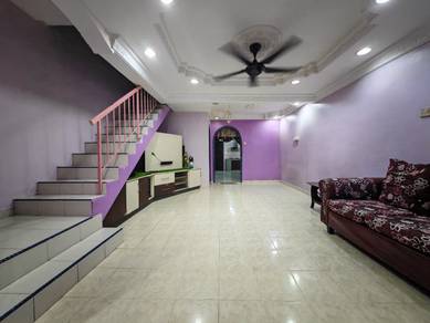 Ruma Sewa - Rawang Perdana 2sty Kitchen cabinet Fully Renovate Aircond