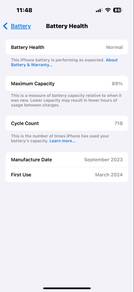 IPHONE 15 PRO 128GB white titanium