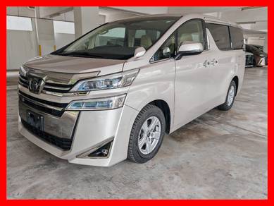 Toyota VELLFIRE 2.5X 6 YEARS WARRANTY - UNREG