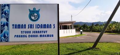 Rumah Semi-D Baru di Taman Sri Idaman 3, Batu Embun, Jerantut