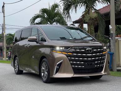 [5A + HUD 4xxxKM] T.ALPHARD 2.5 Z Bronze GOLD