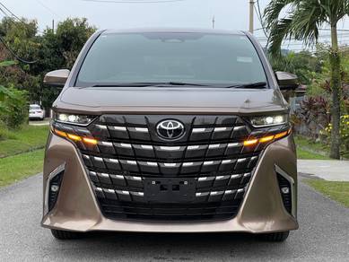 [5A + HUD 4xxxKM] T.ALPHARD 2.5 Z Bronze GOLD
