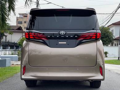 [5A + HUD 4xxxKM] T.ALPHARD 2.5 Z Bronze GOLD