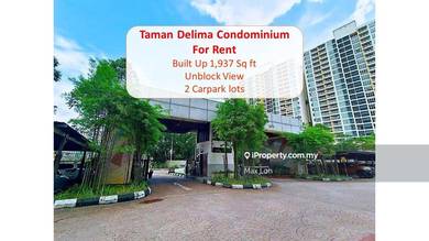 Partially Furnished Unit @ Casa Tebrau, Seri Palma, Taman Delima
