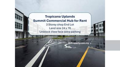 3-Storey Shop End Lot With Unblock View @ Tropicana Up, Gelang Patah
