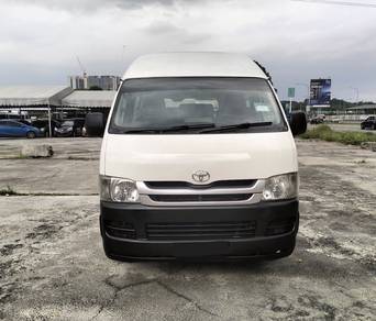 2008 TOYOTA HIACE 2.7 WINDOW VAN Petrol High Roof