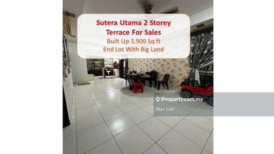 2-Storey Terraced House End Lot With 6 Bedrooms @ Taman Sutera Utama