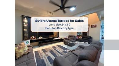 2-Storey Terraced House With Roof Top Balcony @ Tmn Sutera Utama