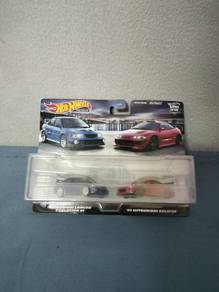 Hotwheels twinpack Mitsubishi Lancer evolution 