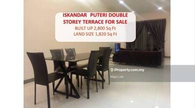 Double Storey Terraced House, Freehold, Non Bumi @ Iskandar Puteri