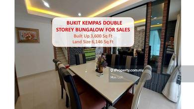 Double Storey Bungalow With 4+1 Bedrooms @ Taman Bukit Kempas, Tampoi