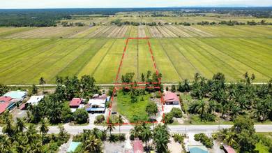 Tanah Yang Luas Untuk Dijual Berdekatan Bandar Parit Buntar, Perak