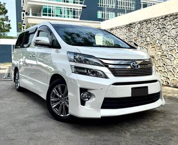 Toyota VELLFIRE 2.4 ZG EDITION SUN ROOF (A)
