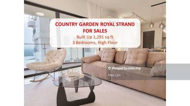 Royal Strand, Fully Furnished Unit, Freehold @Country Garden Danga Bay
