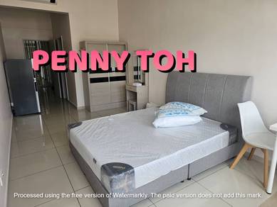 The Amarene Studio Unit at Bayan Lepas Fully Furnished 1cp Nr Airport