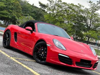 PORSCHE BOXSTER S 981 SPORT CHRONO CONVERTiBLE