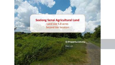 Agricultural Land Freehold Near Poh Cheong Area @ Senai Seelong, Johor