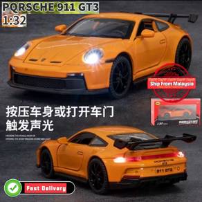 1:32 Scale Porsche 911 GTR3 Alloy Model Car Vehicl