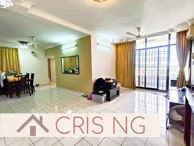 [2 CAR PARK] Pearl Garden 1100sf Unblock View Well Maintain Sungai Ara