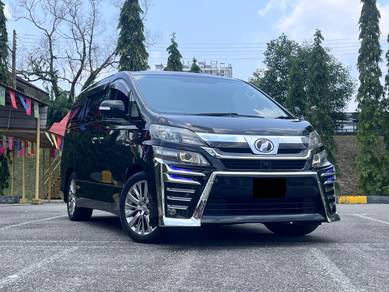 Toyota VELLFIRE 2.4 X FACELIFT (A)/ WARRANTY
