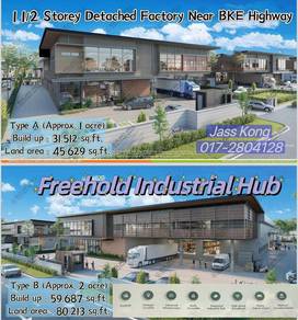Northern TechValley @ BKE industrial park 1.5 Sty Detached Factory